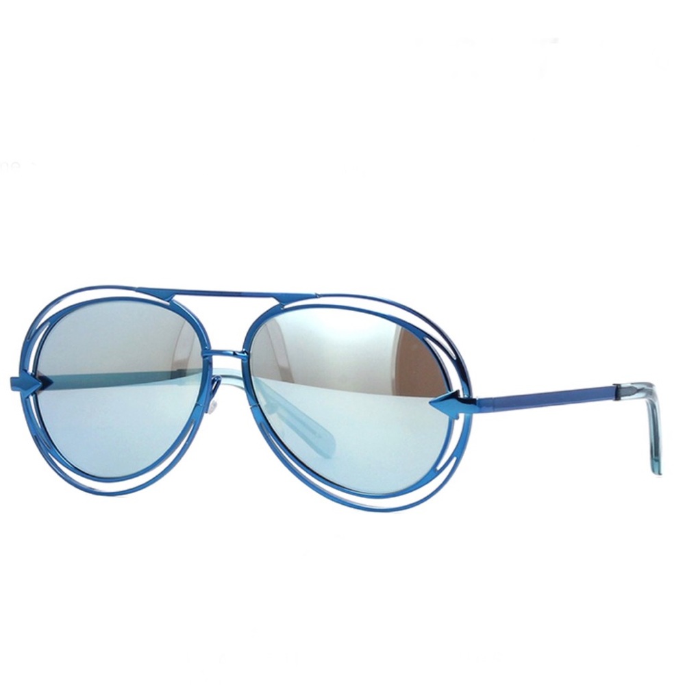 $365 NWT! Karen Walker 56mm Jacques Aviators
